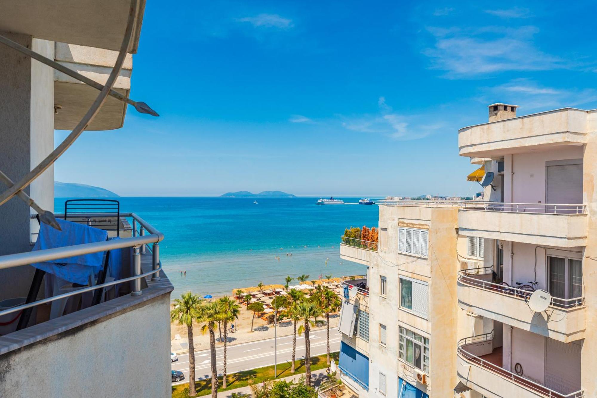 Belleview Apartment 4 Vlorë Eksteriør bilde